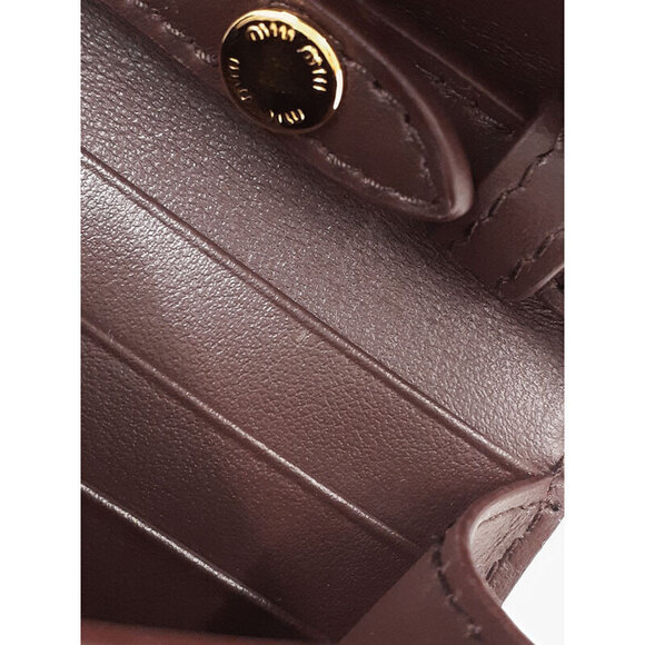 Miu Miu Leather Shoulder Wallet - Picture 5 of 5